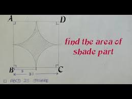 Quadrilateral Is Square Find The Area Of Shade Portion Youtube Geometry Problems Quadrilaterals Distance Formula
