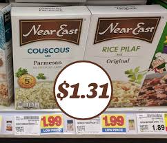 Today the near east family of products includes more than 30 different flavors and varieties of rice pilafs, couscous, and other grain dishes, all with the same high. Near East Coupon I Heart Kroger
