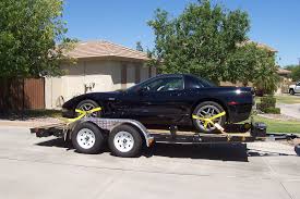 (4 pack) auto hauler car flatbed tie down kit lasso wheel ratchet straps w/chain. How Do You Guys Tie Your C3 S Down On Open Trailers Corvetteforum Chevrolet Corvette Forum Discussion