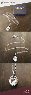 Stauer 925 Sterling Halo Pendant Necklace Womens Jewelry Necklace Halo Pendant Women Jewelry