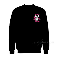 Anti Social Social Club X Playboy Sweatshirt For Womens Or Mens