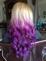 Purple Hair Ombre Blonde Purple Ombre Hair Purple Hair