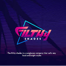 I need to get some new prescription glasses & i want to disguise them as shades or hipster glasses. The Filthy Shades Company Needs A Filthy Logo Logo Design Contest 99designs