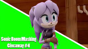 Sonic Boom Masking Giveaway #4 - YouTube