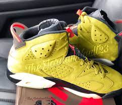 Jordan brand a déclaré que la travis scott x air jordan 6 yellow cactus ne sortira pas en mars sur nike.com. Detaillierte Pics Vom Travis Scott X Air Jordan 6 Yellow Cactus Jack Air Jordan Travis Scott Jordan