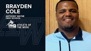 Athlete of the Week: Brayden Cole of Anthony Wayne