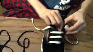 I hope this quick tutorial helps you lot out! How To Tie Vans Shoelaces 4 Holes