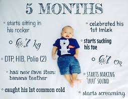 Pada tahap itu bayi akan mulai bisa melakukan sesuatu secara bertahap. Stimulasi Bayi 5 Bulan Gracemelia Com Parenting Blogger Indonesia