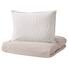 Blavinda Bettwascheset 2 Teilig Beige Ikea Osterreich Ikea Bed Pillows Pillows