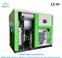 High-Efficiency Water Lubricated Screw Air Compressor for Industry