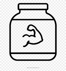 Disney party on wii™ and kinect™ for xbox 360®. Protein Powder Coloring Page Ultra Coloring Pages Black Protein Shake Clipart Black And White Png Download 1406428 Pinclipart