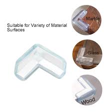 Weimeet 30 Pieces Corner Guards Adhesive Table Edge Corner Guards Protectors For Baby Safety Tables Furniture Sharp C Corner Guards Table Furniture Baby Safety