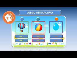 Ejemplo juegos interactivos para niños krismar. Juego Interactivo En Powerpoint Youtube