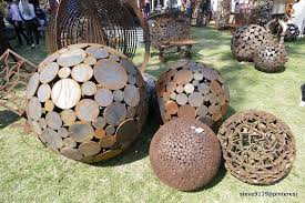Garden Art Royal Agricultural Show Perth Western Australia Garden Art Garden Globes Sculpture Art