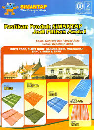 10 daun (2×5) lebar : Harga Multiroof 2018 Cv Cahaya Galunggung