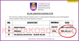 Permohonan mendapatkan salinan transkrip akademik hanya boleh dibuat oleh pemohon yang terdiri dari bekas pelajar rasmi program matrikulasi kementerian pelajaran malaysia. Jawatan Kosong Universiti Teknologi Mara Uitm Pelbagai Jawatan