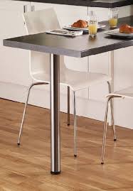 Vasagle alinru bar stools, set of 2 bar chairs, kitchen breakfast bar stools with footrest, industrial in living room. Kitchen Breakfast Bar Dinner Table Legs 1100mm