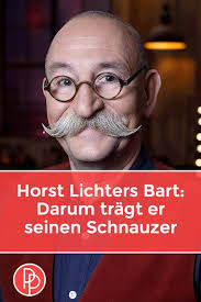Es gibt kein bild von horst lichter ohne bart. Horst Lichters Bart Darum Tragt Er Seinen Schnauzer Schnauzer Max Planck Diat Plan Bart