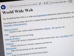 The World's First Web Site - History