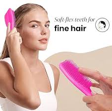 Amazon.com: Tangle Teezer Cepillo desenredante definitivo, cepillo para  cabello seco y húmedo, reduce la rotura para tipos de cabello teñido, fino  y frágil, rosa pasarela : Belleza y Cuidado Personal