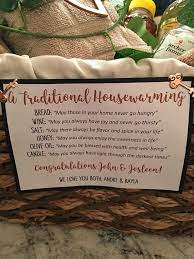 I read a blog post about traditional housewarming gifts and what they mean on the giftsonline4u website. Unique Yet Traditional Housewarming Gift Idea Kayla B Collection House Gifts Housewarming Gift Baskets Traditional Housewarming Gifts