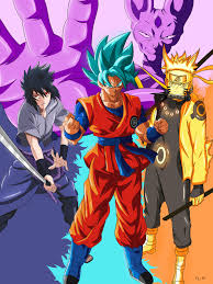Maybe you would like to learn more about one of these? Dragon Ball X Naruto Mashup Poster By Quackattacksmack On Deviantart