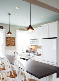 Industrial is one of the styles that just like a must that pendant lighting must be hung over the traditional kitchen island. 50 Unique Kitchen Lighting Ideas 1stoplighting
