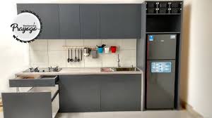 Untuk mewujudkan desain ini kamu bisa. Desain Dapur Minimalis 3x2 Cek Bahan Bangunan