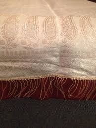 White And Gold Table Runner Gold Table Runners Gold Table Paisley Table Runner