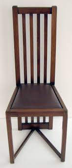 Charles Rennie Mackintosh Chair 1917 Mobilier De Salon Art Deco Chaisse