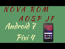 If your alcatel device is corrupted or bricked, download alcatel stock firmware from here (based on the model number of your device) and flash it on your smartphone. Rom Aosp Jf Alcatel Pixi 4 4 Android Nougat 7 1 2 Thawan Henrique Youtube