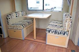 Minotti table & chairs 02. A Great Room Replacing An Rv Dinette Dinette Tree House Interior Dinette Tables