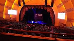 radio city music hall section 1st mezzanine 2 row a tom