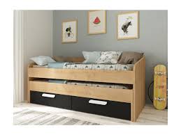 Prodotti 38 prodotti per letto singolo economico. Letto Estraibile Anselme 90 X 190 Cm Quercia E Antracite