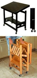 Kitchen Island Assembly Folding Furniture Space Saving Furniture Furniture