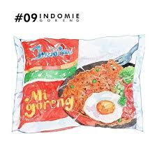 Mie Ayam Indonesian Chicken Noodle A Halal Version Of Bakmie Served With Chunks Of Chicken Meat Sometimes With Mushroom Which Ar Seni Makanan Kartun Seni