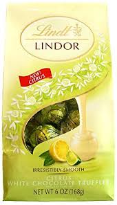 Lindt Lindor Irresistibly Smooth Citrus White Chocolate T Https Www Amazon Com Dp B00o3grprs Re Candy Truffles White Chocolate Truffles Chocolate Truffles