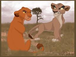 Top 50 lion king sites. Sarabi And Zira By Dyb On Deviantart