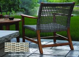 Teak Ash Grey Wicker Lounge Chair In 2020 Wicker Lounge Chair Outdoor Wood Furniture Teak Lounge Chair