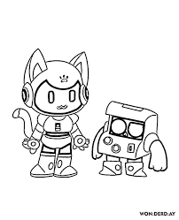 Printable colouring pages for kids. Coloring Pages 8 Bit Brawl Stars Print Free Virus 8 Bit