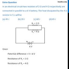 Maybe you would like to learn more about one of these? Practice Problems For Electricity Class 10 Teachoo Science