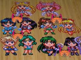 Bishoujo Senshi Sailor Moon Snes Ppk Sailor Senshi Chibi Sailor Moon Wallpaper Perler Bead Patterns Perler Patterns