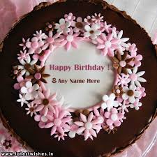 Happy birthday cakes with name, birthday cake with photo and wishes are the exclusive and unique way to wish you friends & family members online. Birthday Cake With Photo And Name Editor Online Free