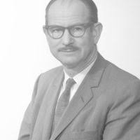 Portrait of Edwin McMillan taken August 7, 1958. Morgue 1958-10 (P-6)  [Photographer: Donald Cooksey]