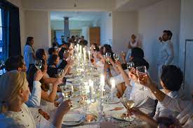 Available for up to 120 guests, this. An Open House Disguised As A Dinner Party The New York Times
