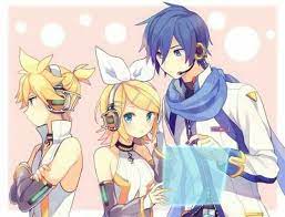 poor len kaito kick rin out and pay attention to my smol bean anime song sinh vocaloid