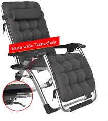 It features a solid steel design, padding from head to toe, and a zero gravity lounge chair is an outdoor version of the recliner. Jr6ge61hfim9hm