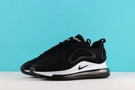 Nike Air Max 720 Black White Mens Womens Running Shoes Nike Air Max Black Nike Shoes Nike Shoes Maroon