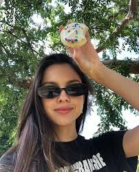 Olivia rodrigo 12/10/2020 • celebmafia. Olivia Rodrigo Ig Post 9 14 Olivia Square Sunglasses Women Mirrored Sunglasses Women