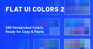 Palettes Flat Ui Colors